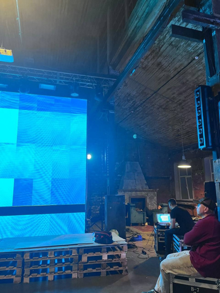 Светодиодный экран в аренду 3мм (Р3) 7х4м