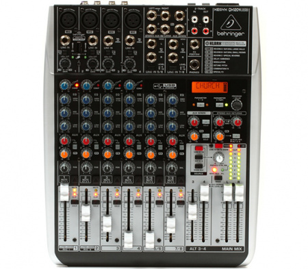 Аналоговый микшерный пульт Behrienger XENYX QX1204USB на 4 канала