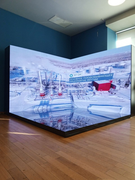 LED фотозона 3х3х3 