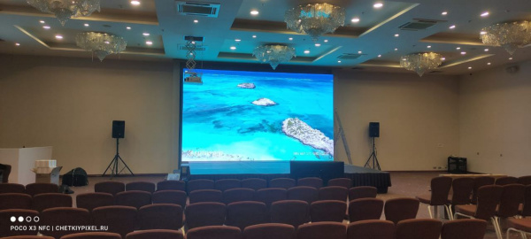 Светодиодный экран в аренду 3мм (Р3) 6х4м